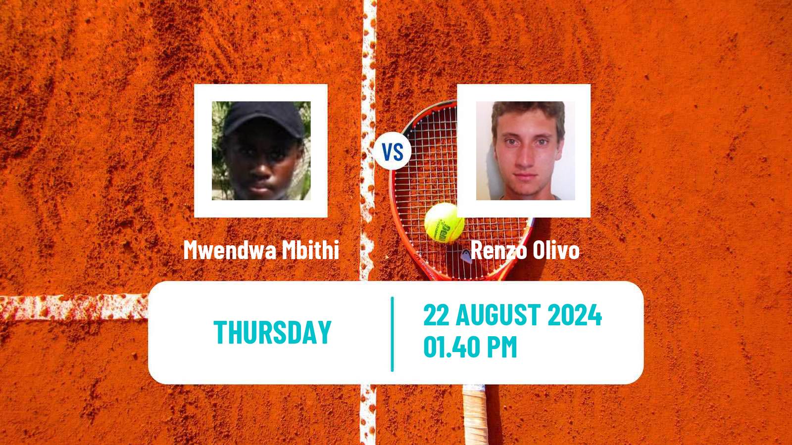 Tennis ITF M25 Arequipa 2 Men Mwendwa Mbithi - Renzo Olivo