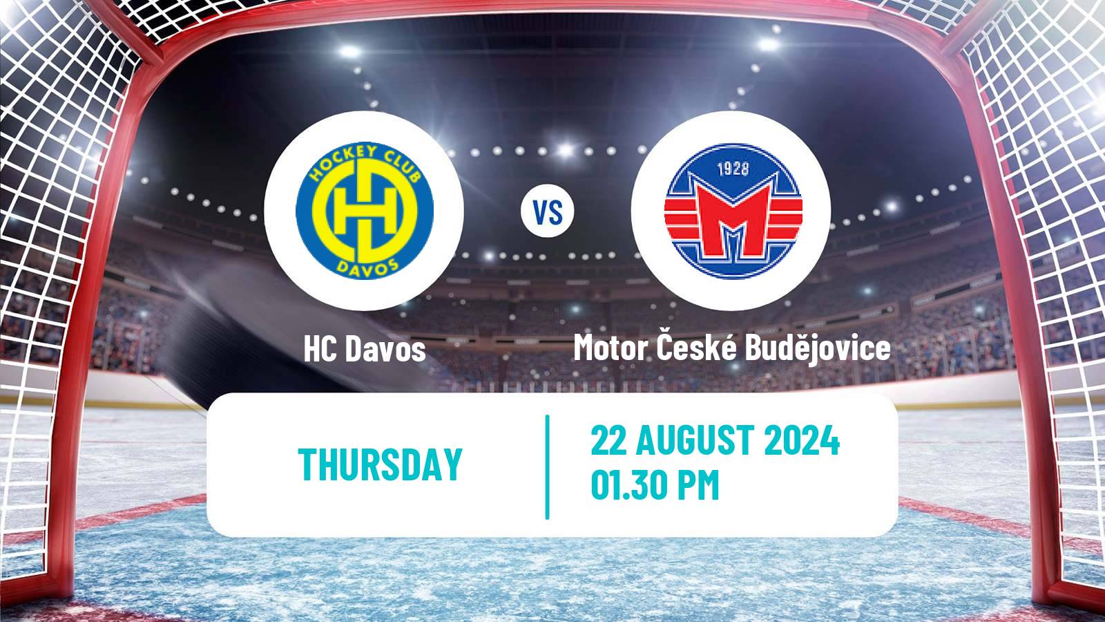 Hockey Club Friendly Ice Hockey Davos - Motor České Budějovice