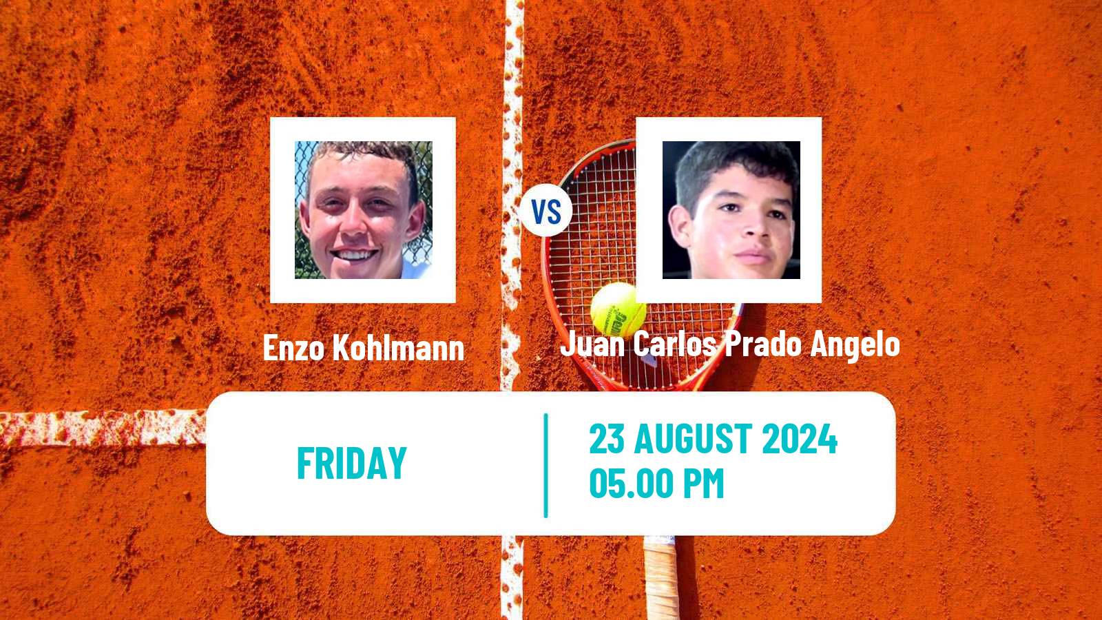 Tennis ITF M25 Belem Men Enzo Kohlmann - Juan Carlos Prado Angelo