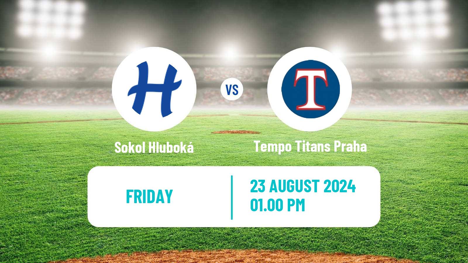 Baseball Czech Extraliga Baseball Sokol Hluboká - Tempo Titans Praha