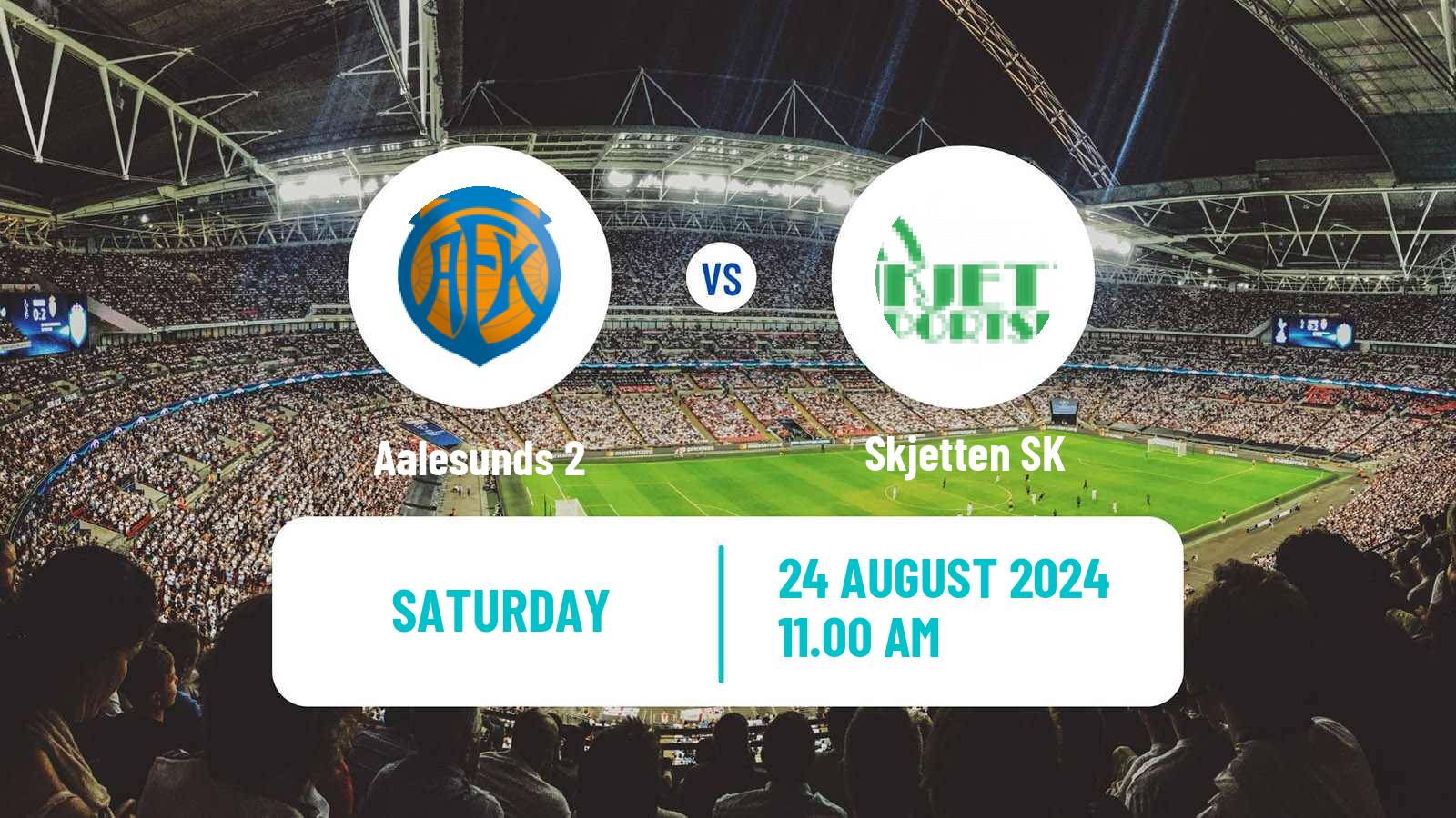 Soccer Norwegian Division 3 - Group 5 Aalesunds 2 - Skjetten