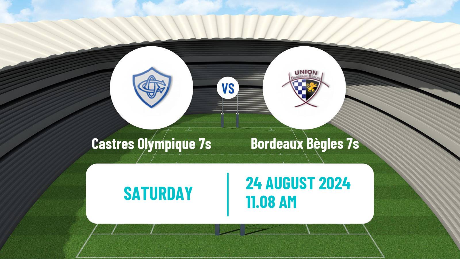 Rugby union French Supersevens 2 Castres Olympique 7s - Bordeaux Bègles 7s