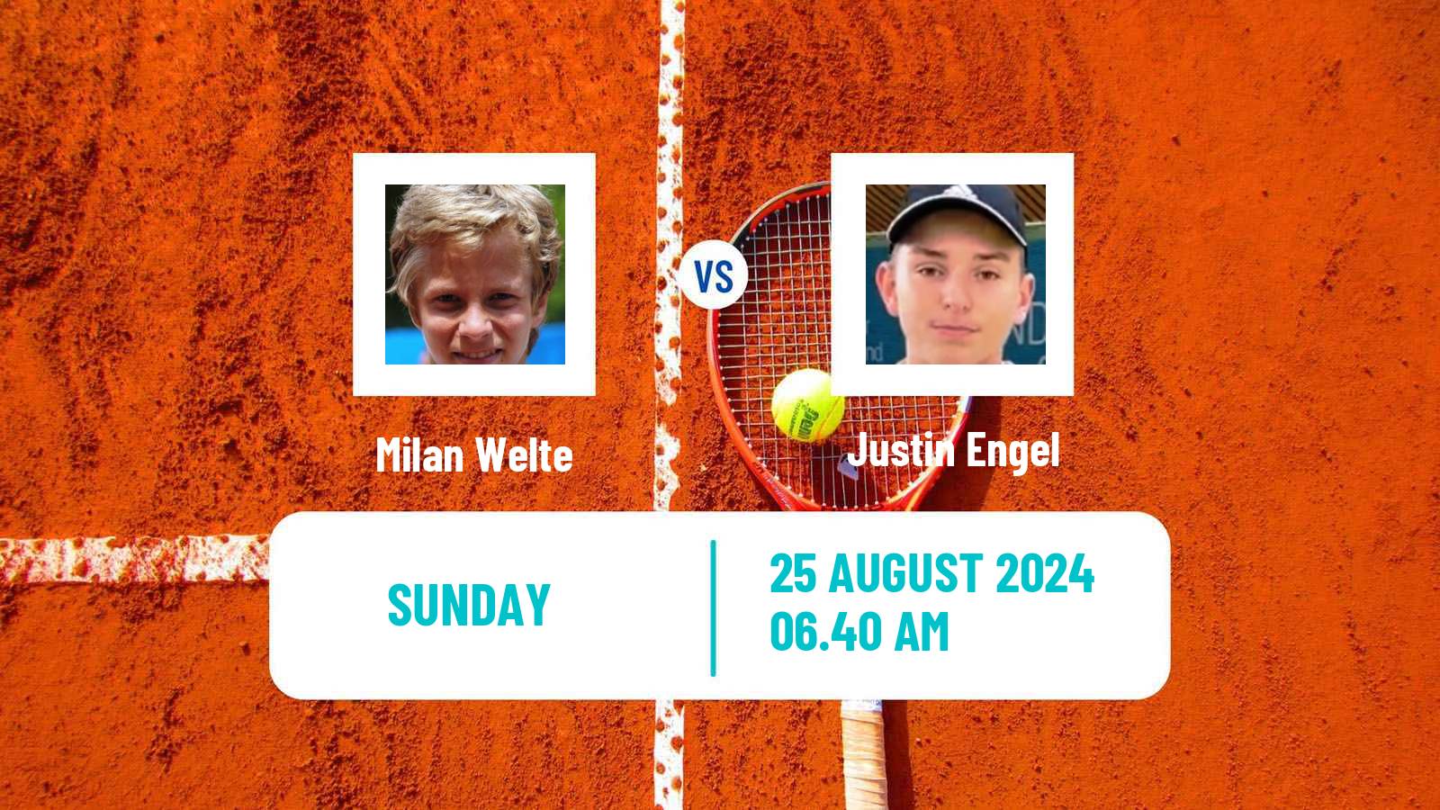 Tennis ITF M15 Trier Men Milan Welte - Justin Engel