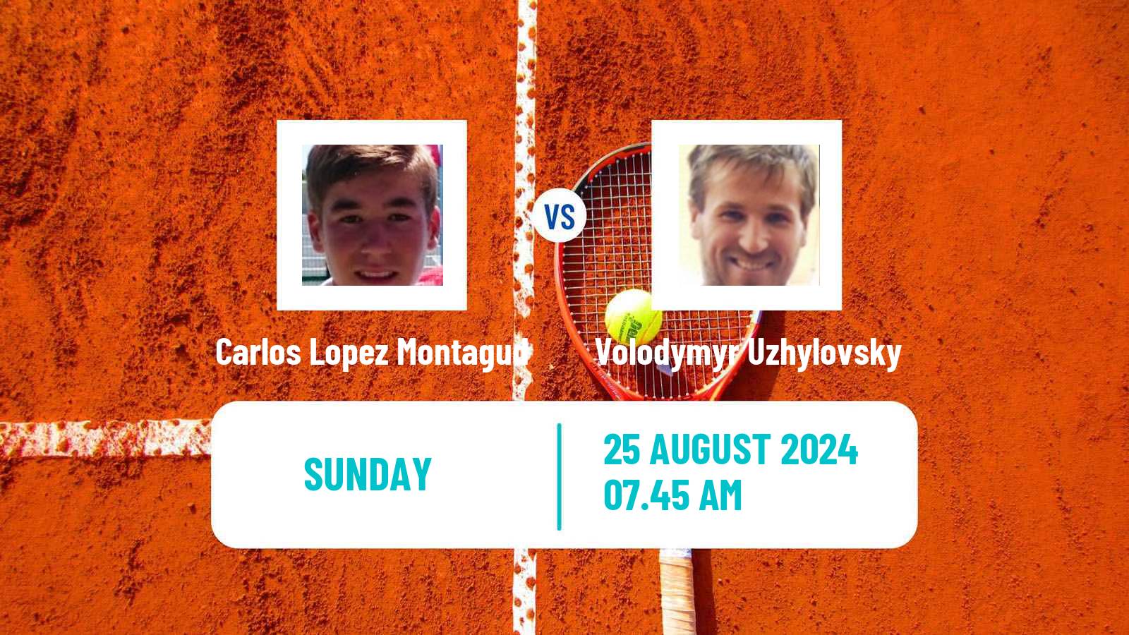 Tennis Como Challenger Men Carlos Lopez Montagud - Volodymyr Uzhylovsky