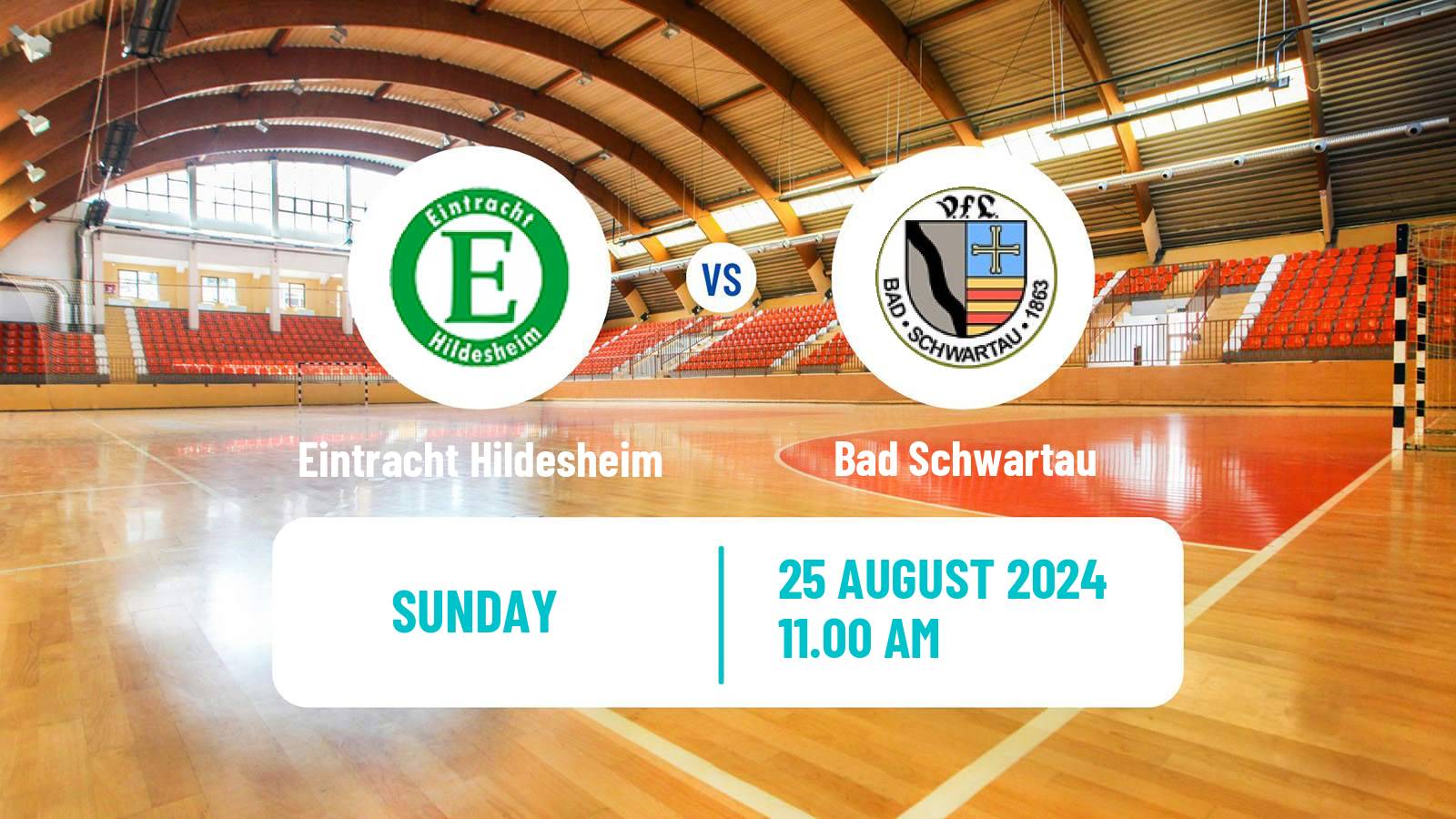 Handball German DHB Pokal Eintracht Hildesheim - Lübeck-Schwartau