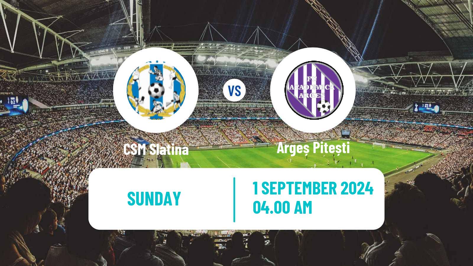 Soccer Romanian Division 2 CSM Slatina - Argeș Pitești