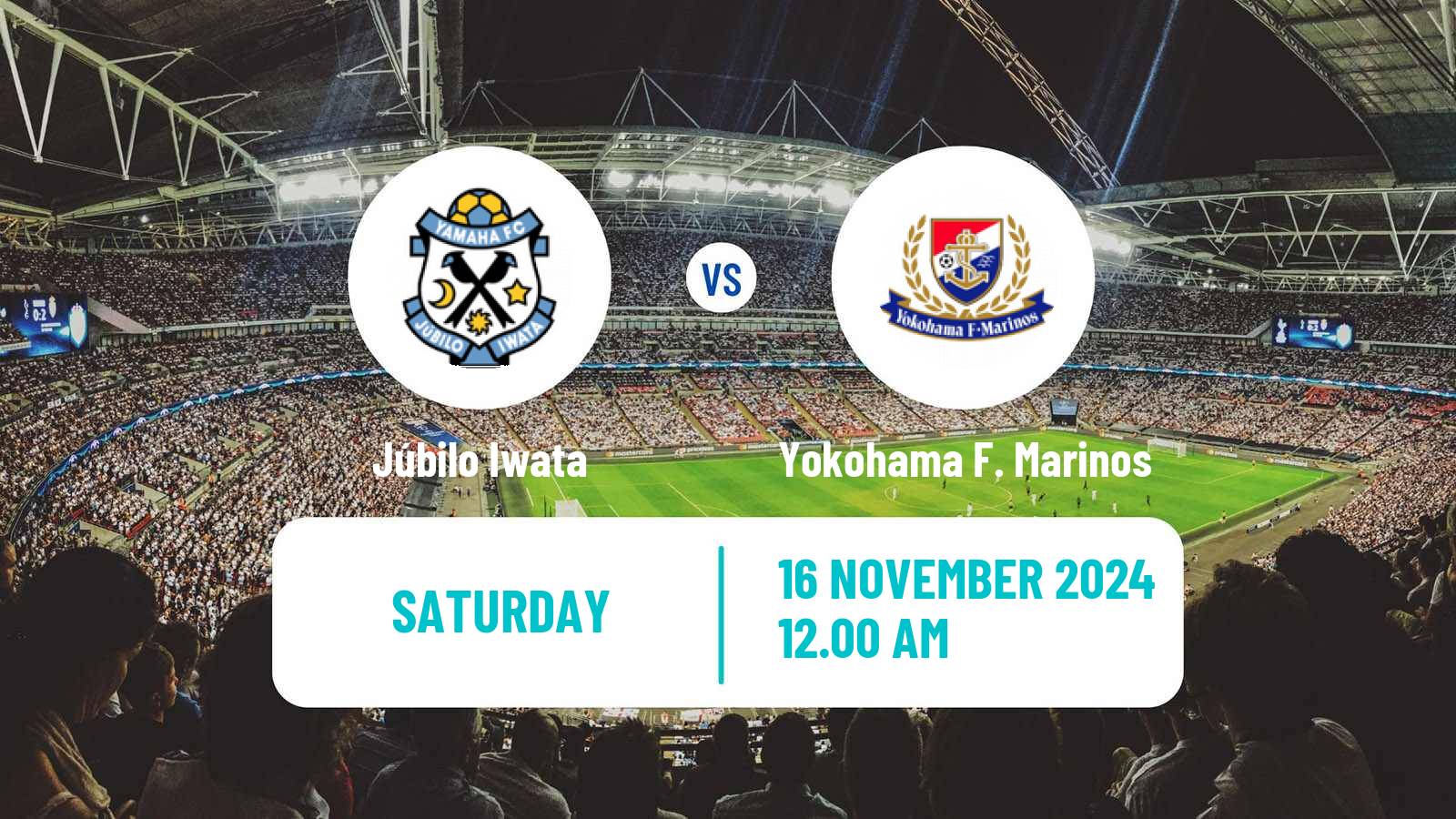 Soccer Japan J1 League Júbilo Iwata - Yokohama F. Marinos