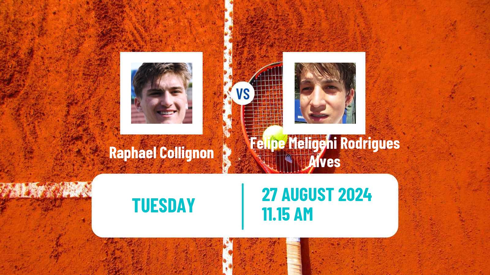 Tennis Mallorca Challenger Men Raphael Collignon - Felipe Meligeni Rodrigues Alves
