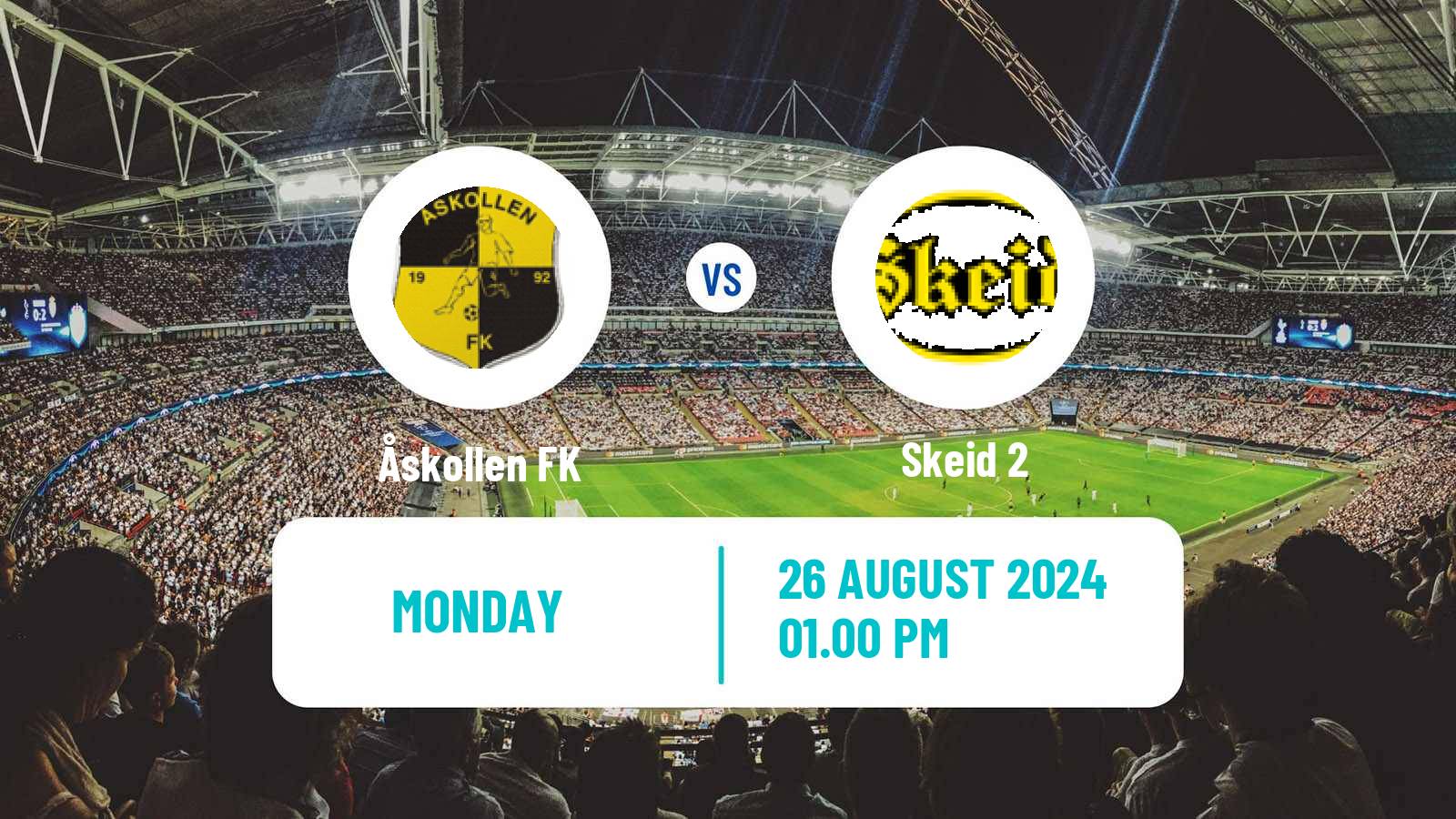 Football Norwegian Division 3 - Group 3 Åskollen - Skeid 2