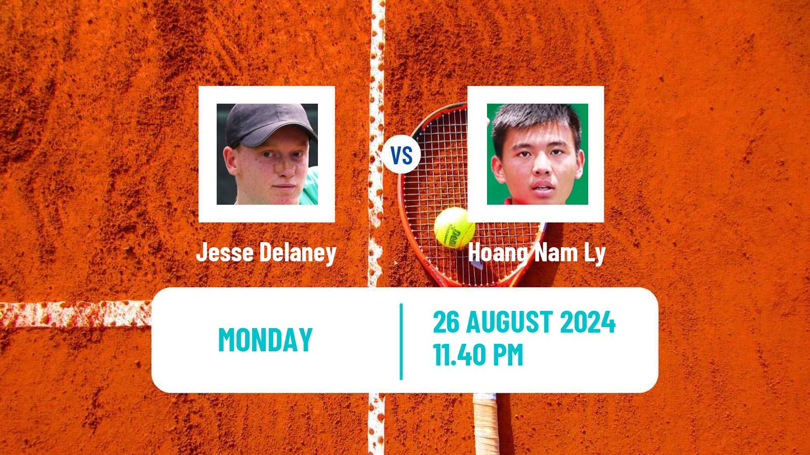 Tennis ITF M25 Nakhon Si Thammarat Men Jesse Delaney - Hoang Nam Ly