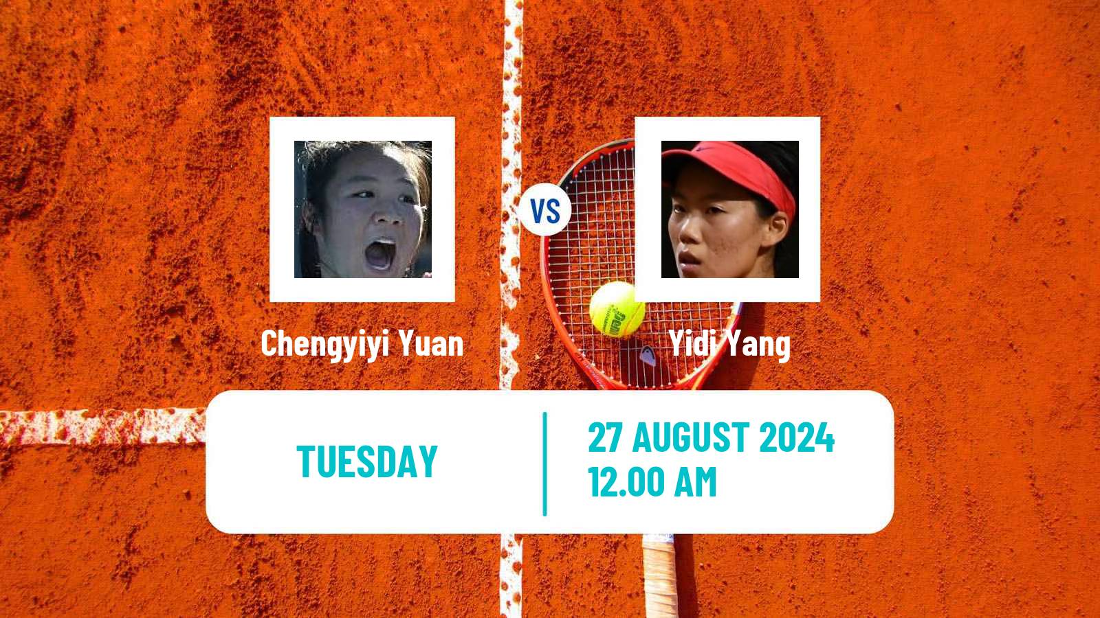 Tennis ITF W50 Jinan Women Chengyiyi Yuan - Yidi Yang