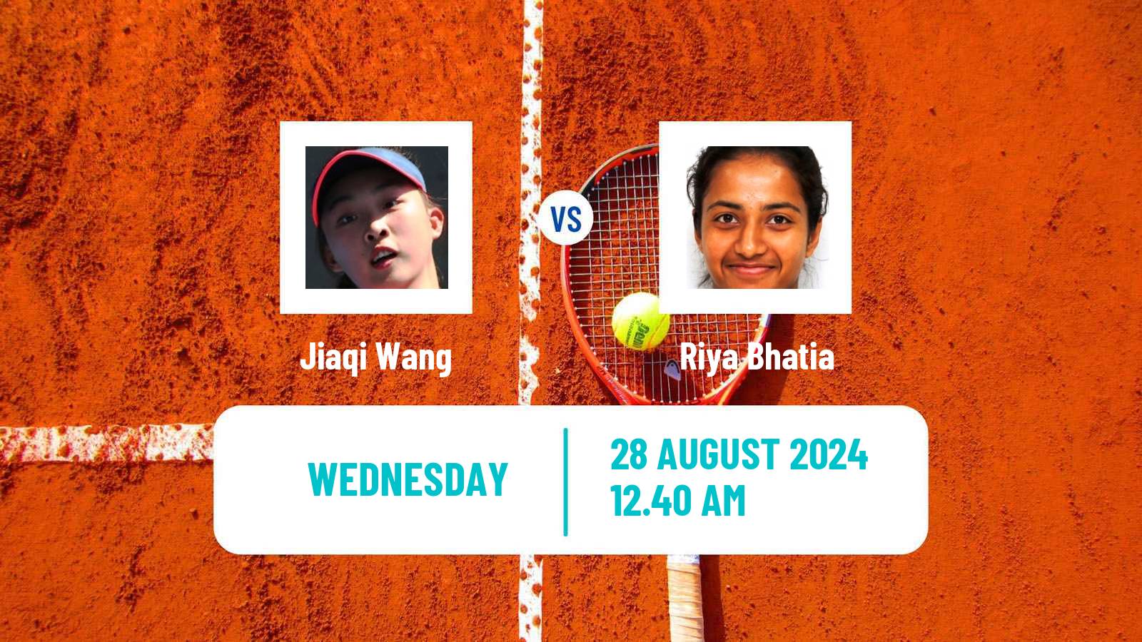 Tennis ITF W50 Jinan Women Jiaqi Wang - Riya Bhatia