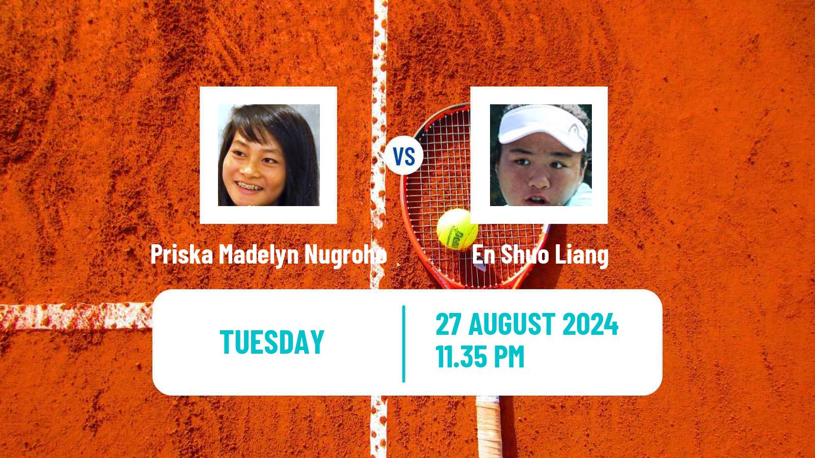 Tennis ITF W50 Jinan Women Priska Madelyn Nugroho - En Shuo Liang