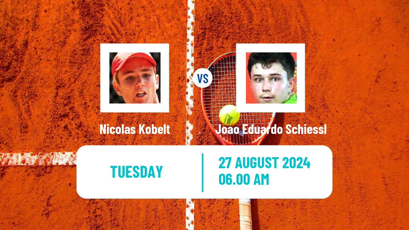 Tennis ITF M25 Sion Men Nicolas Kobelt - Joao Eduardo Schiessl