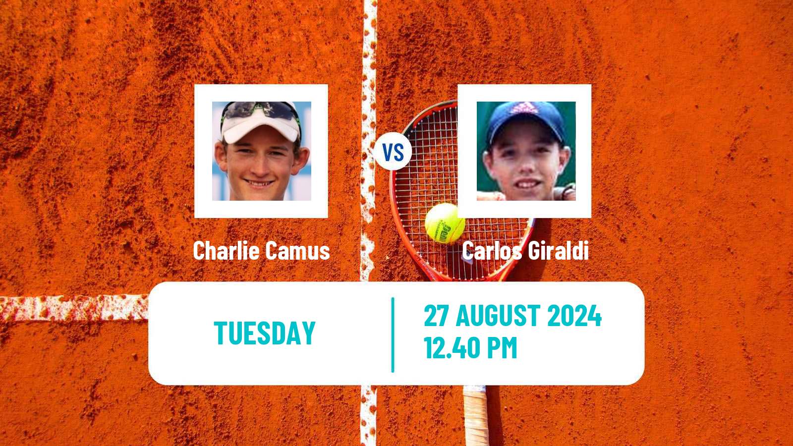 Tennis ITF M15 Cap D Agde Men Charlie Camus - Carlos Giraldi
