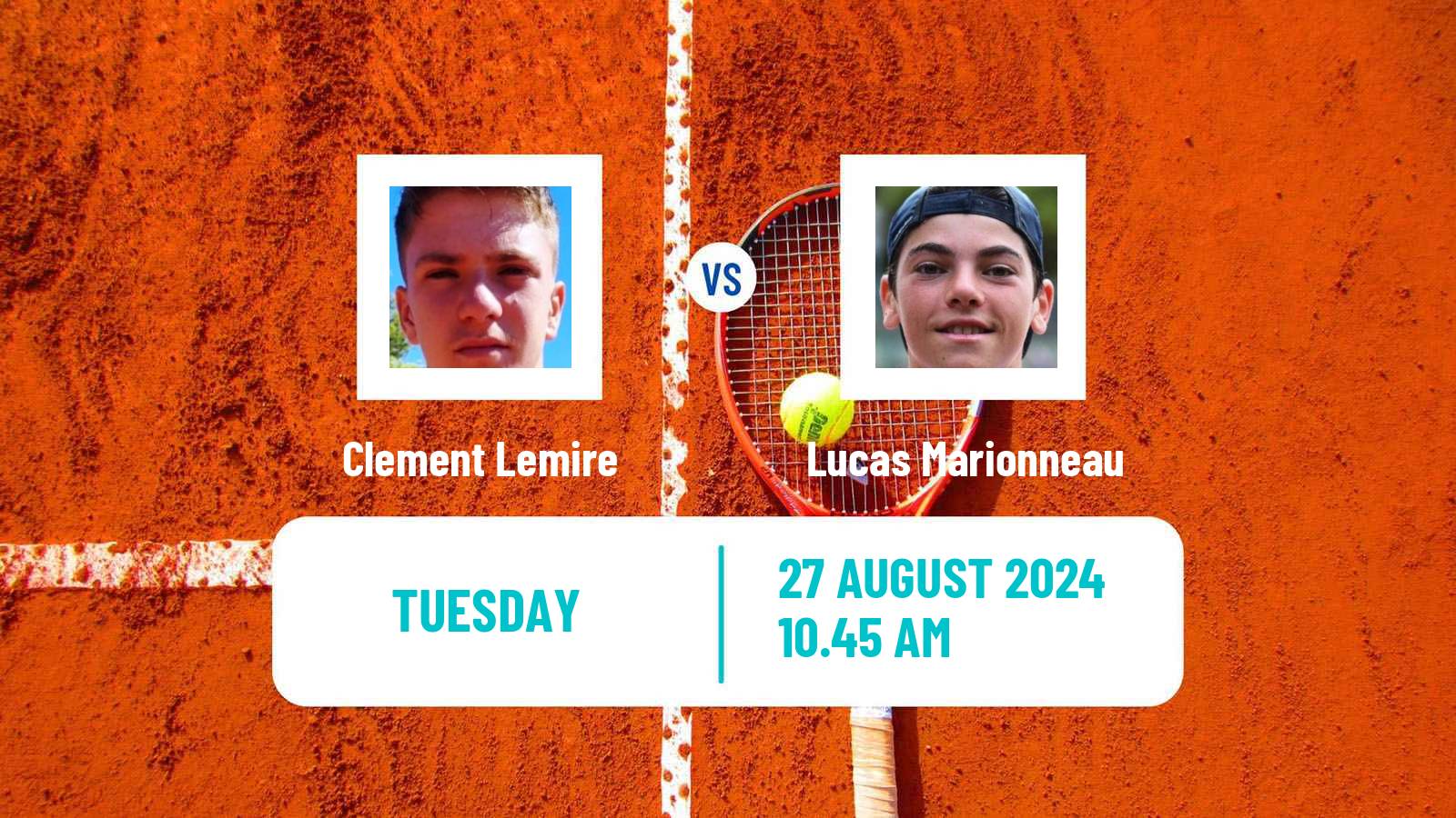 Tennis ITF M15 Cap D Agde Men Clement Lemire - Lucas Marionneau