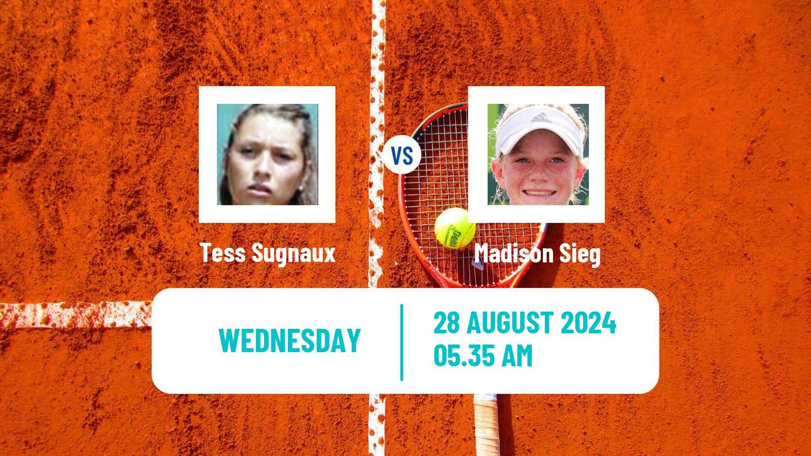 Tennis ITF W35 Collonge Bellerive Women Tess Sugnaux - Madison Sieg