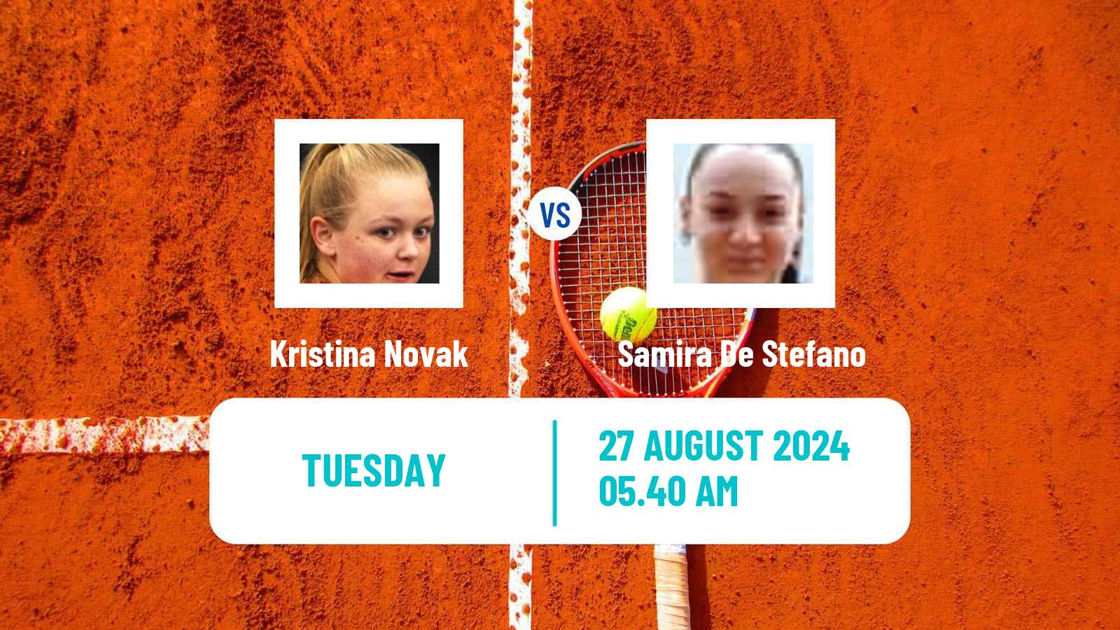 Tennis ITF W35 Trieste Women Kristina Novak - Samira De Stefano