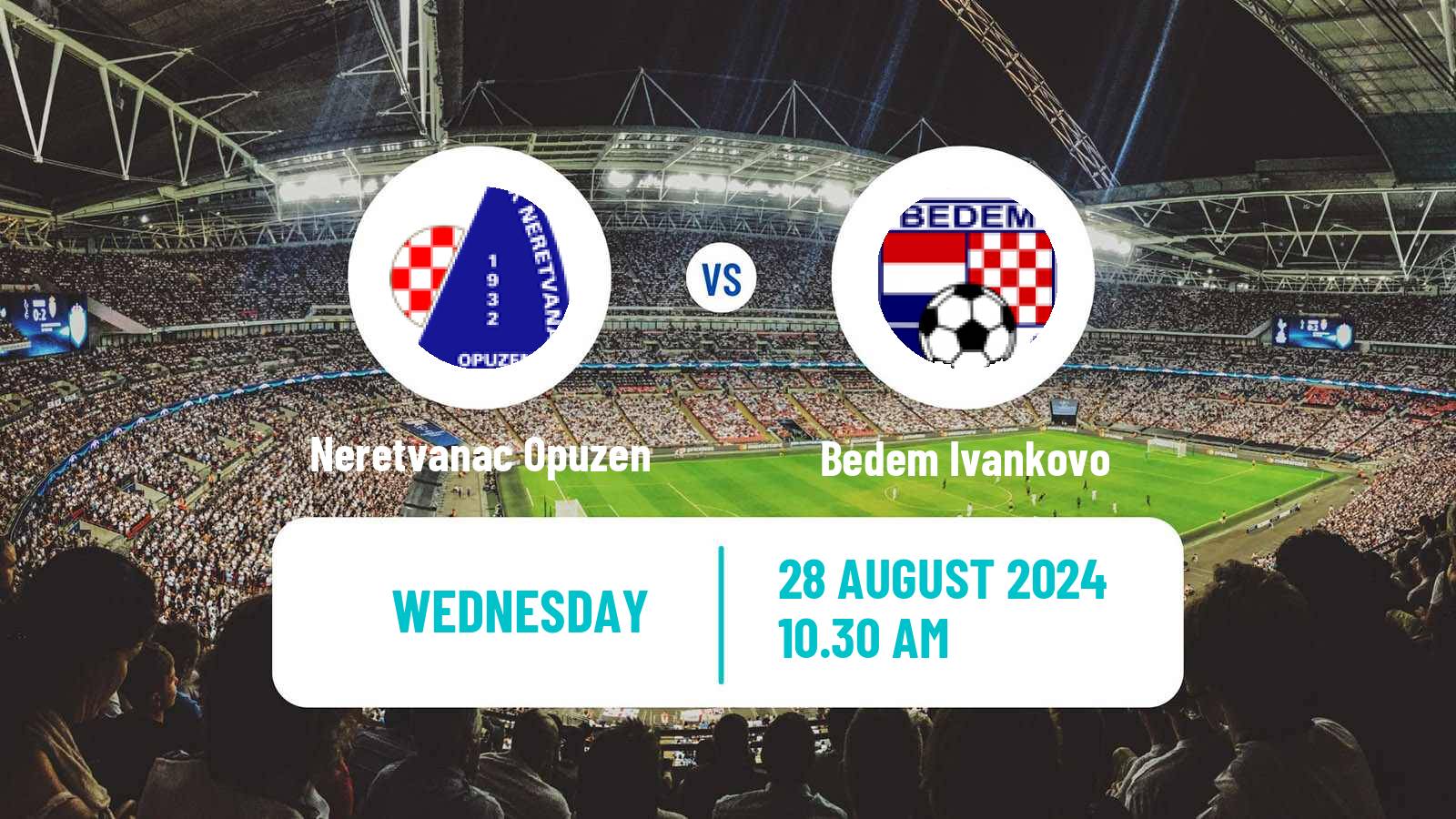 Soccer Croatian Cup Neretvanac Opuzen - Bedem Ivankovo