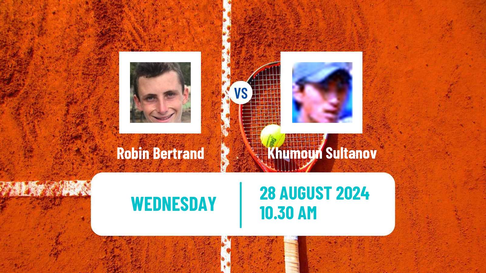 Tennis Mallorca Challenger Men Robin Bertrand - Khumoun Sultanov