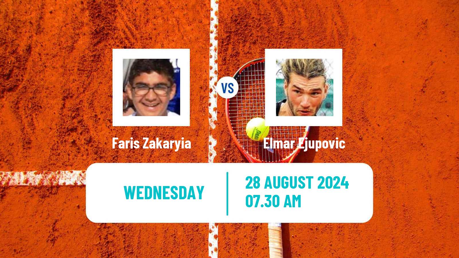 Tennis ITF M15 Vienna Men Faris Zakaryia - Elmar Ejupovic