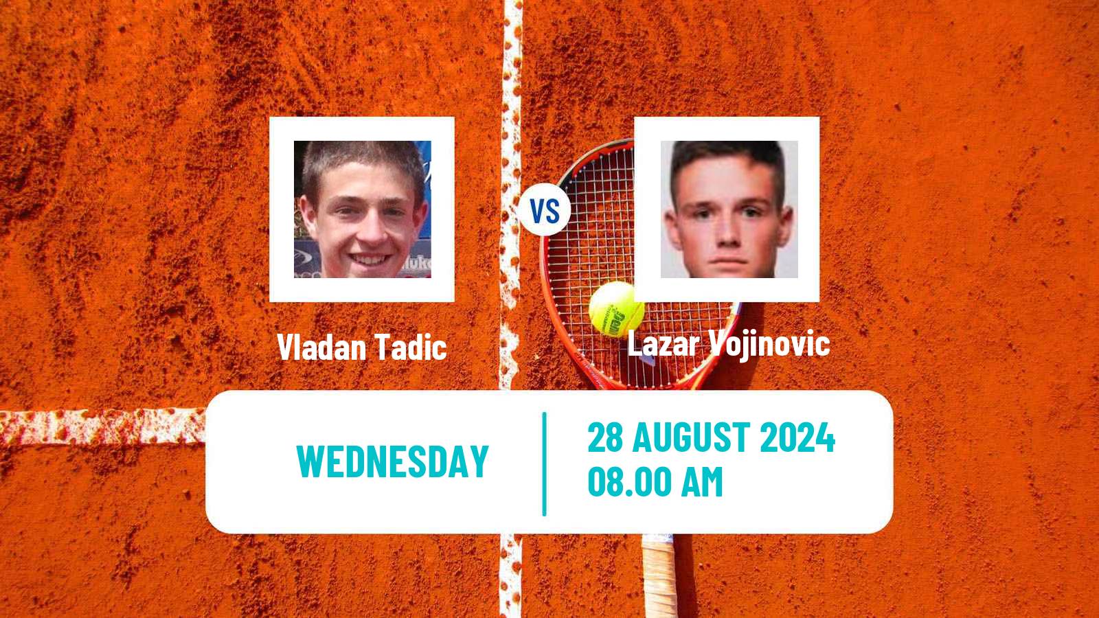 Tennis ITF M15 Kursumlijska Banja 16 Men Vladan Tadic - Lazar Vojinovic