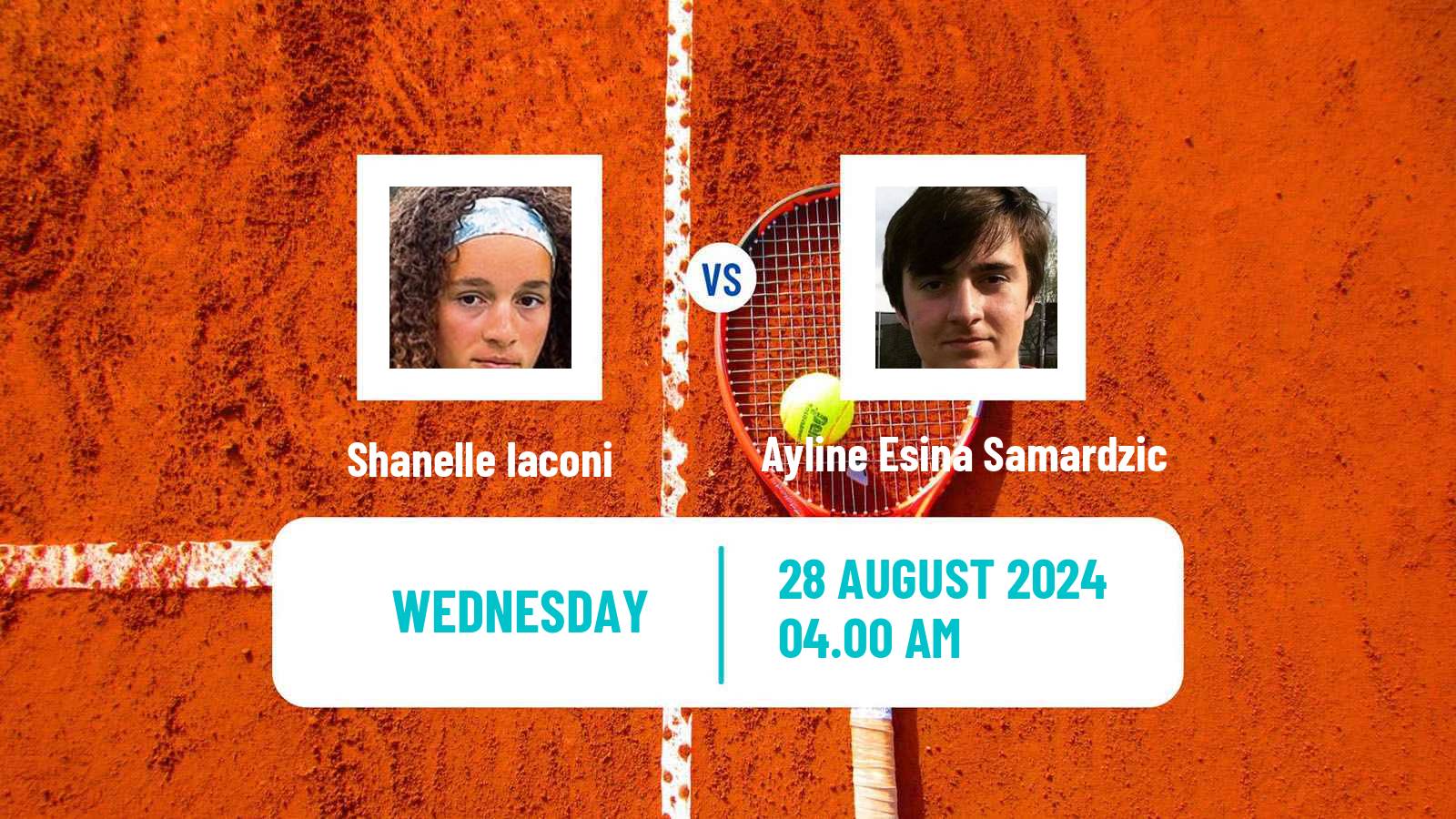 Tennis ITF W35 Collonge Bellerive Women Shanelle Iaconi - Ayline Esina Samardzic