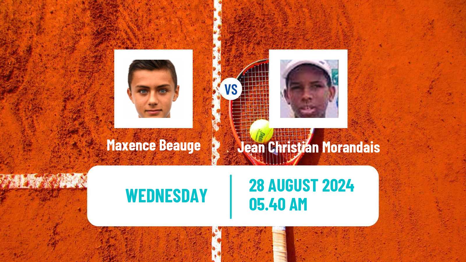 Tennis ITF M15 Cap D Agde Men Maxence Beauge - Jean Christian Morandais