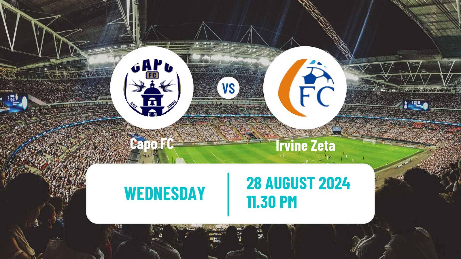 Football US NISA Capo - Irvine Zeta