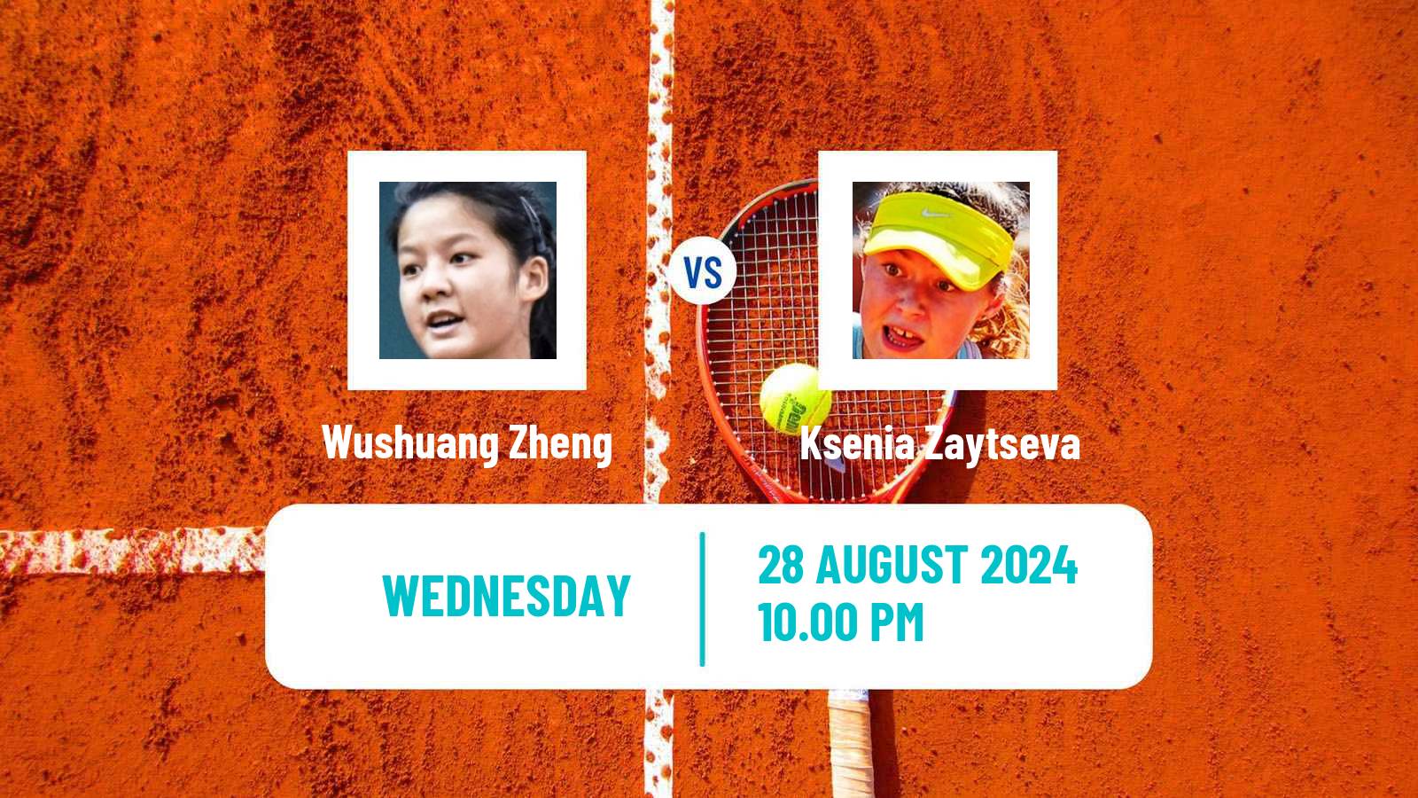 Tennis ITF W50 Jinan Women Wushuang Zheng - Ksenia Zaytseva