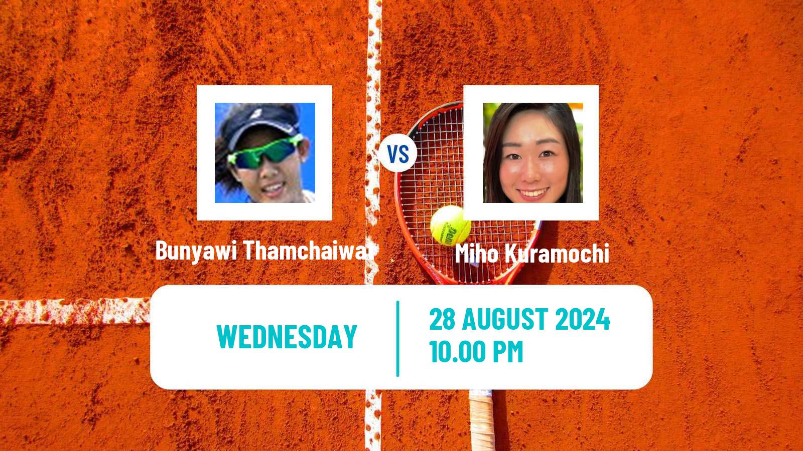 Tennis ITF W35 Nakhon Si Thammarat 3 Women Bunyawi Thamchaiwat - Miho Kuramochi