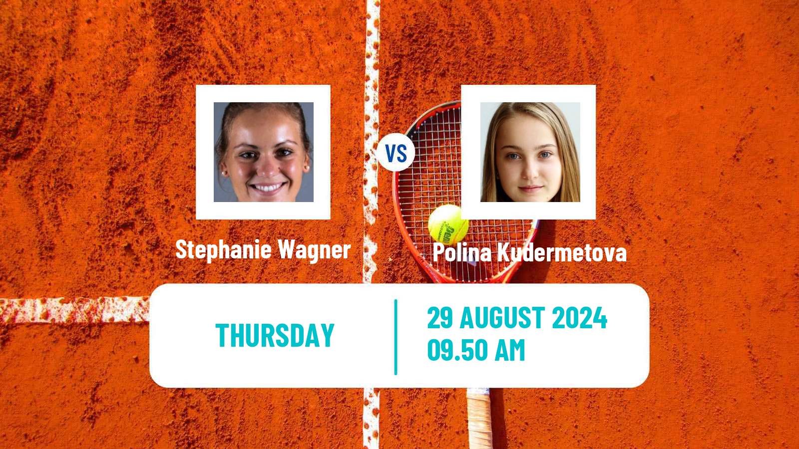 Tennis ITF W50 Oldenzaal Women Stephanie Wagner - Polina Kudermetova