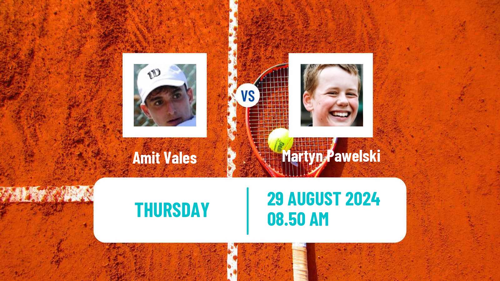 Tennis ITF M15 Budapest Men Amit Vales - Martyn Pawelski