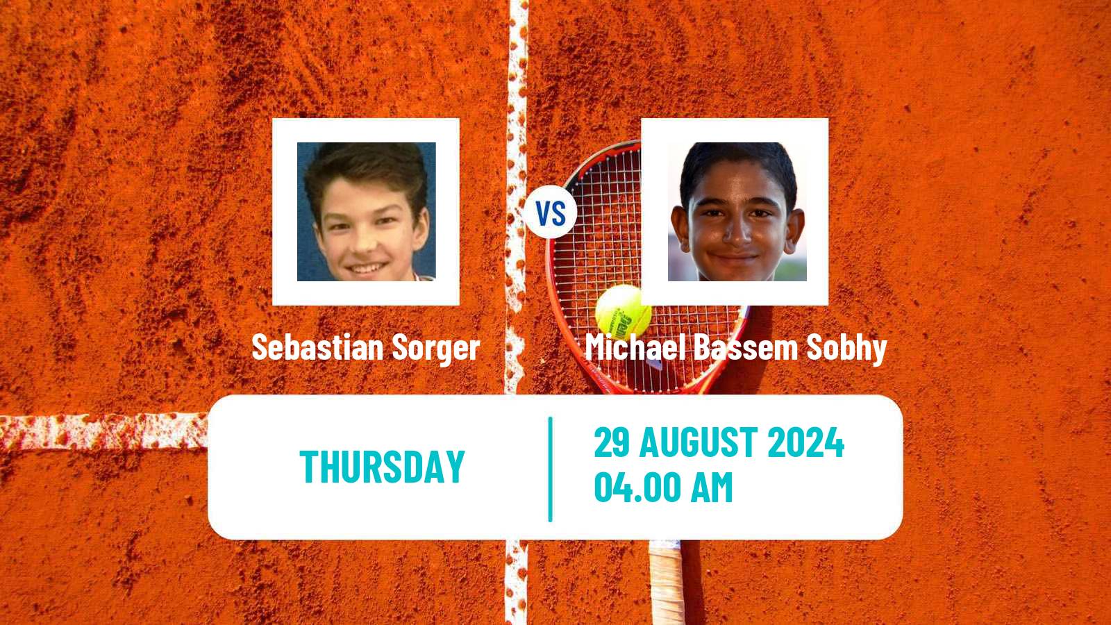 Tennis ITF M15 Vienna Men Sebastian Sorger - Michael Bassem Sobhy