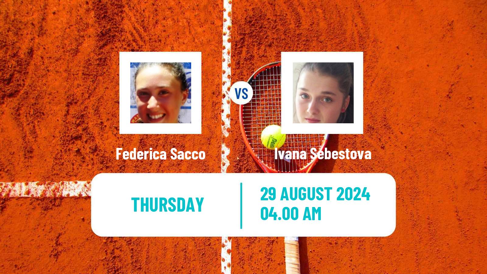 Tennis ITF W15 Bielsko Biala Women Federica Sacco - Ivana Sebestova