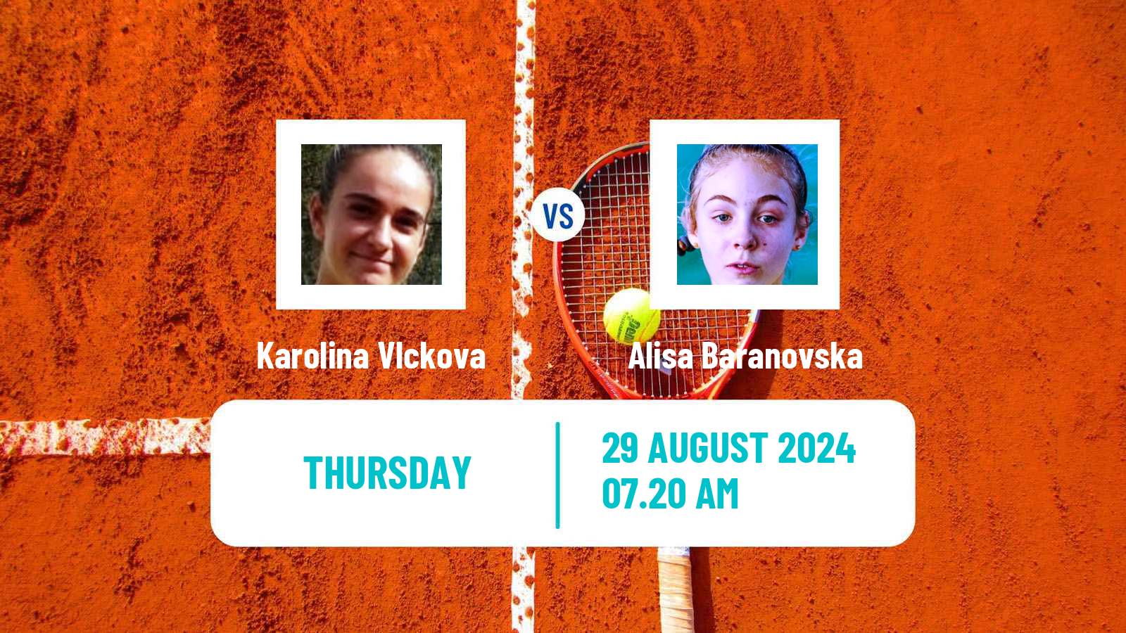 Tennis ITF W15 Bielsko Biala Women Karolina Vlckova - Alisa Baranovska