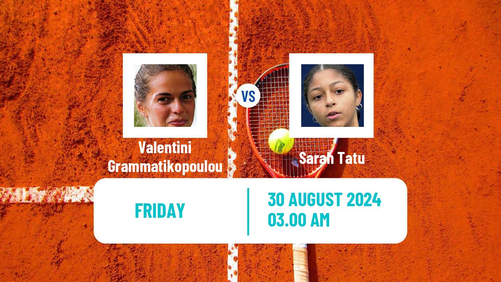 Tennis ITF W35 Brasov Women Valentini Grammatikopoulou - Sarah Tatu