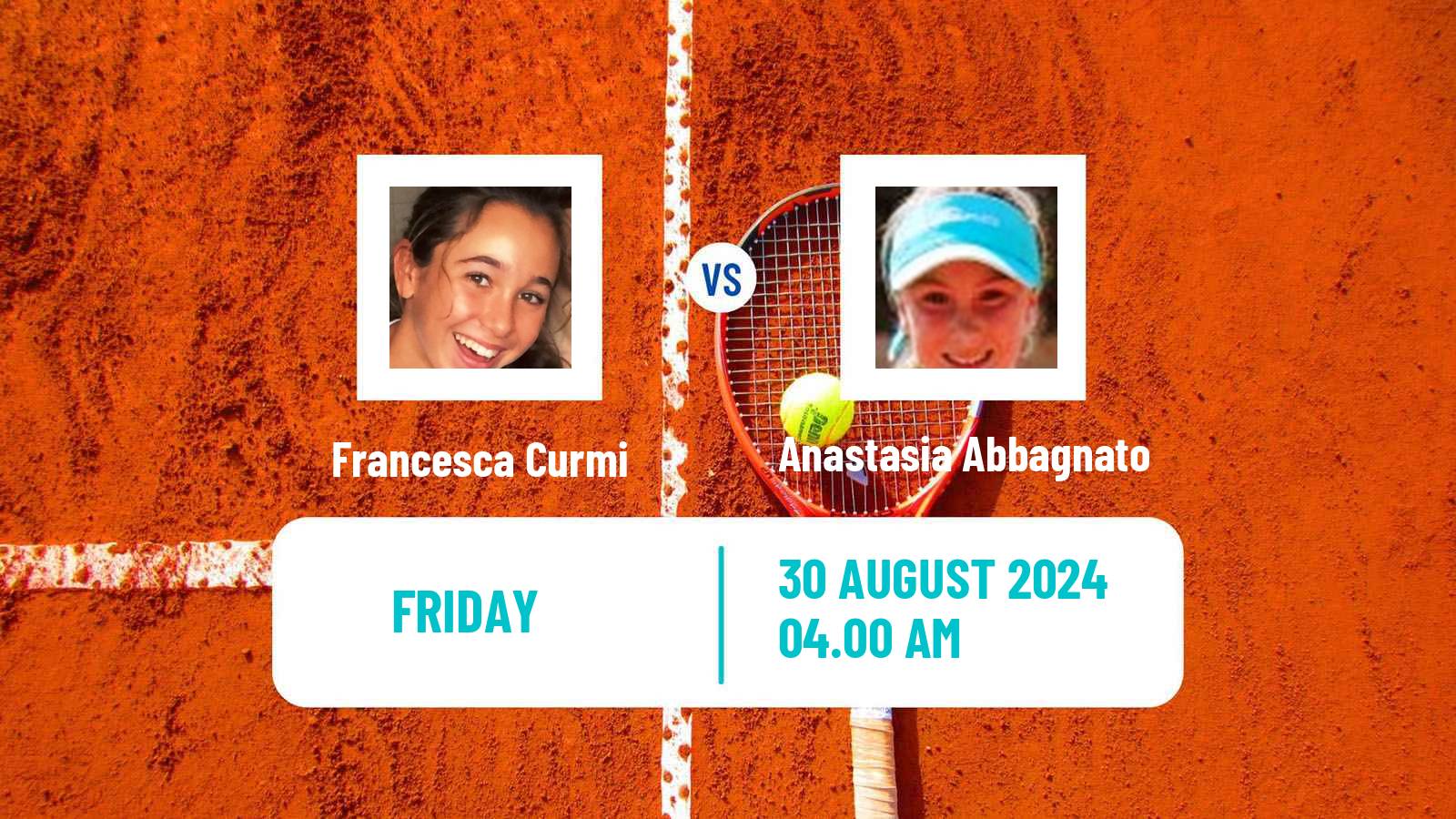 Tennis ITF W35 Trieste Women Francesca Curmi - Anastasia Abbagnato