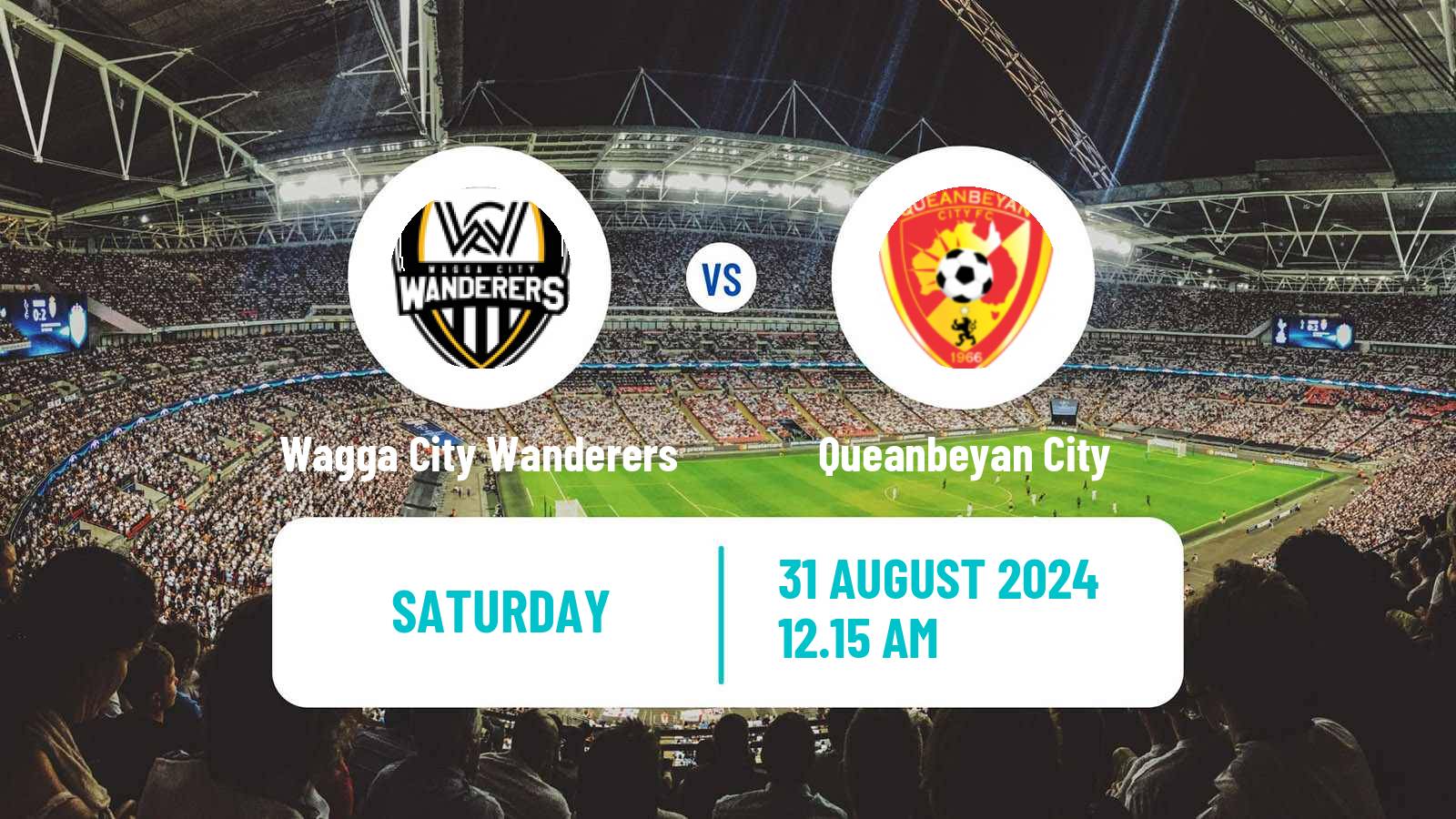 Football Australian Capital Premier League Wagga City Wanderers - Queanbeyan City