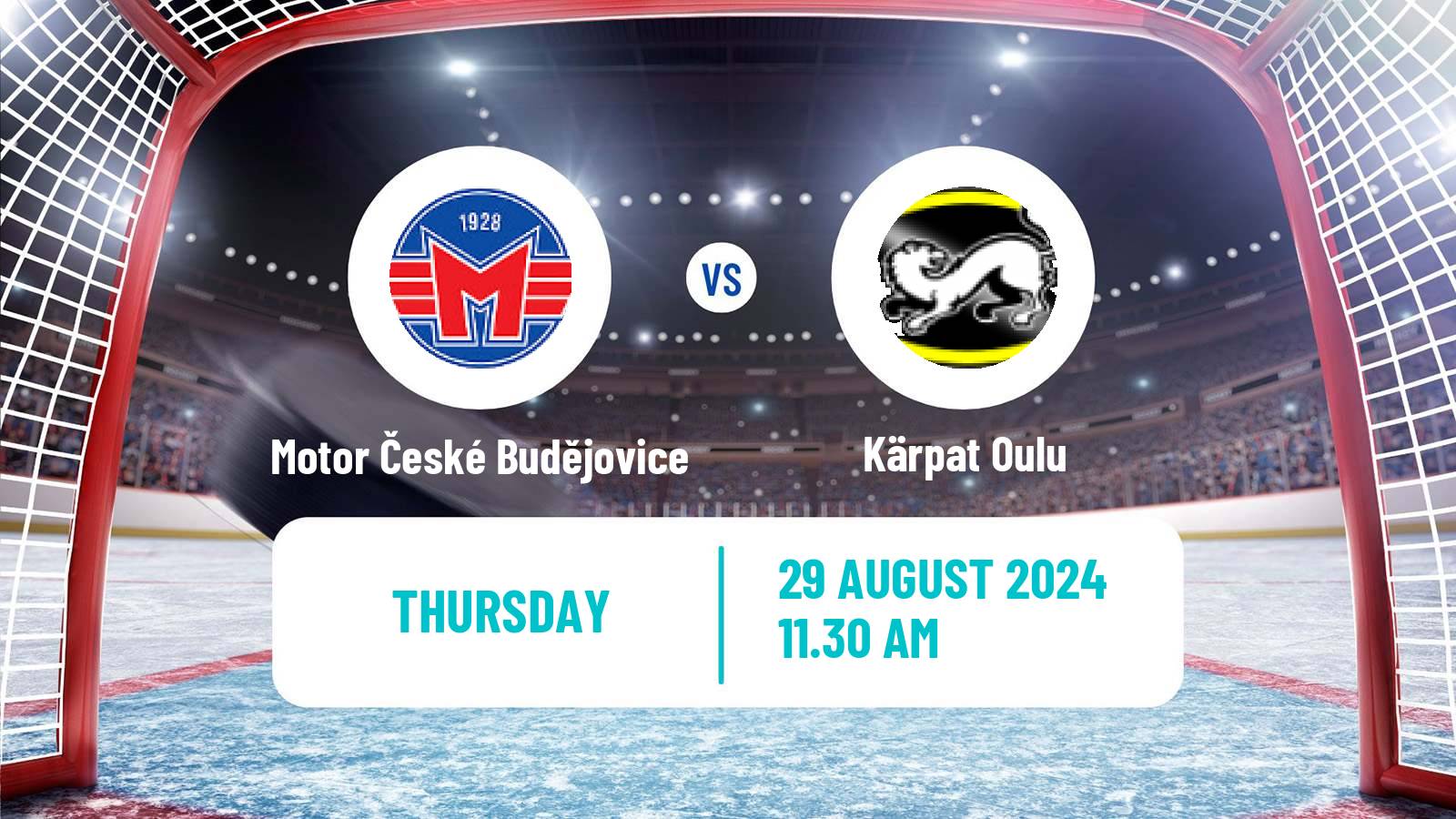 Hockey Club Friendly Ice Hockey Motor České Budějovice - Kärpät