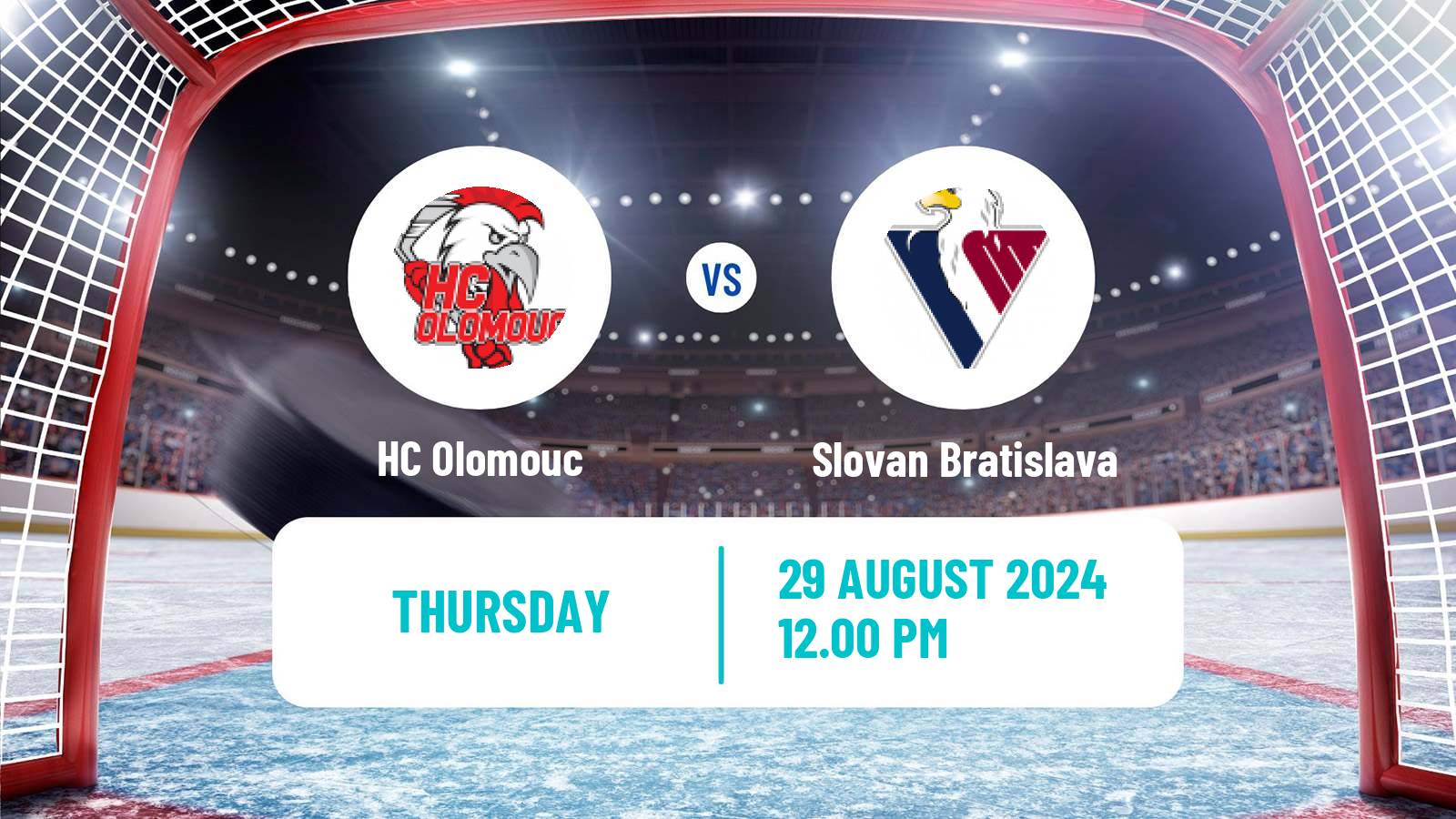 Hockey Club Friendly Ice Hockey Olomouc - Slovan Bratislava