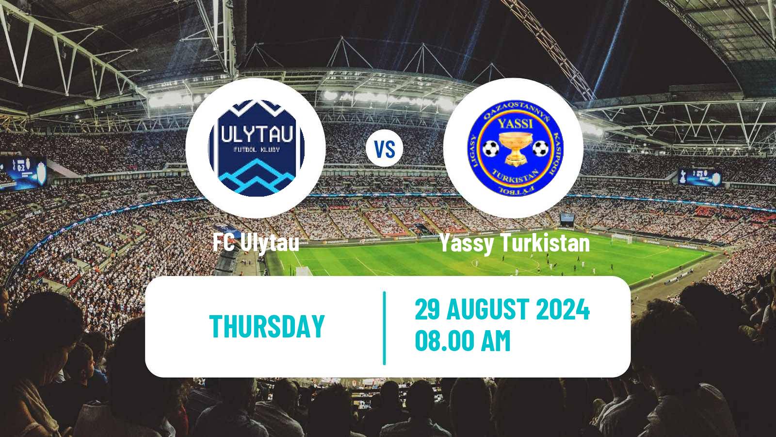 Soccer Kazakh First Division Ulytau - Turkistan