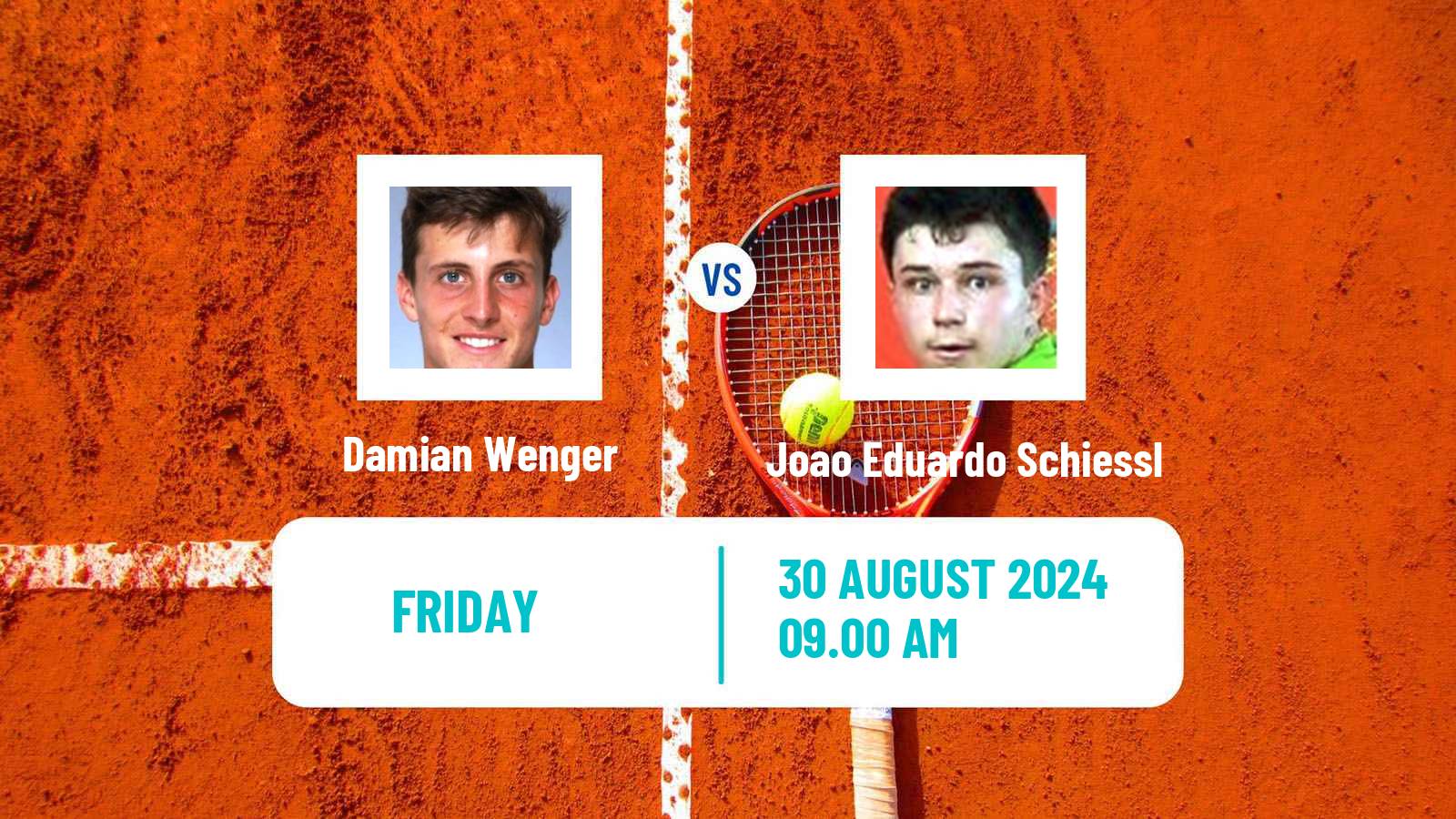 Tennis ITF M25 Sion Men Damian Wenger - Joao Eduardo Schiessl