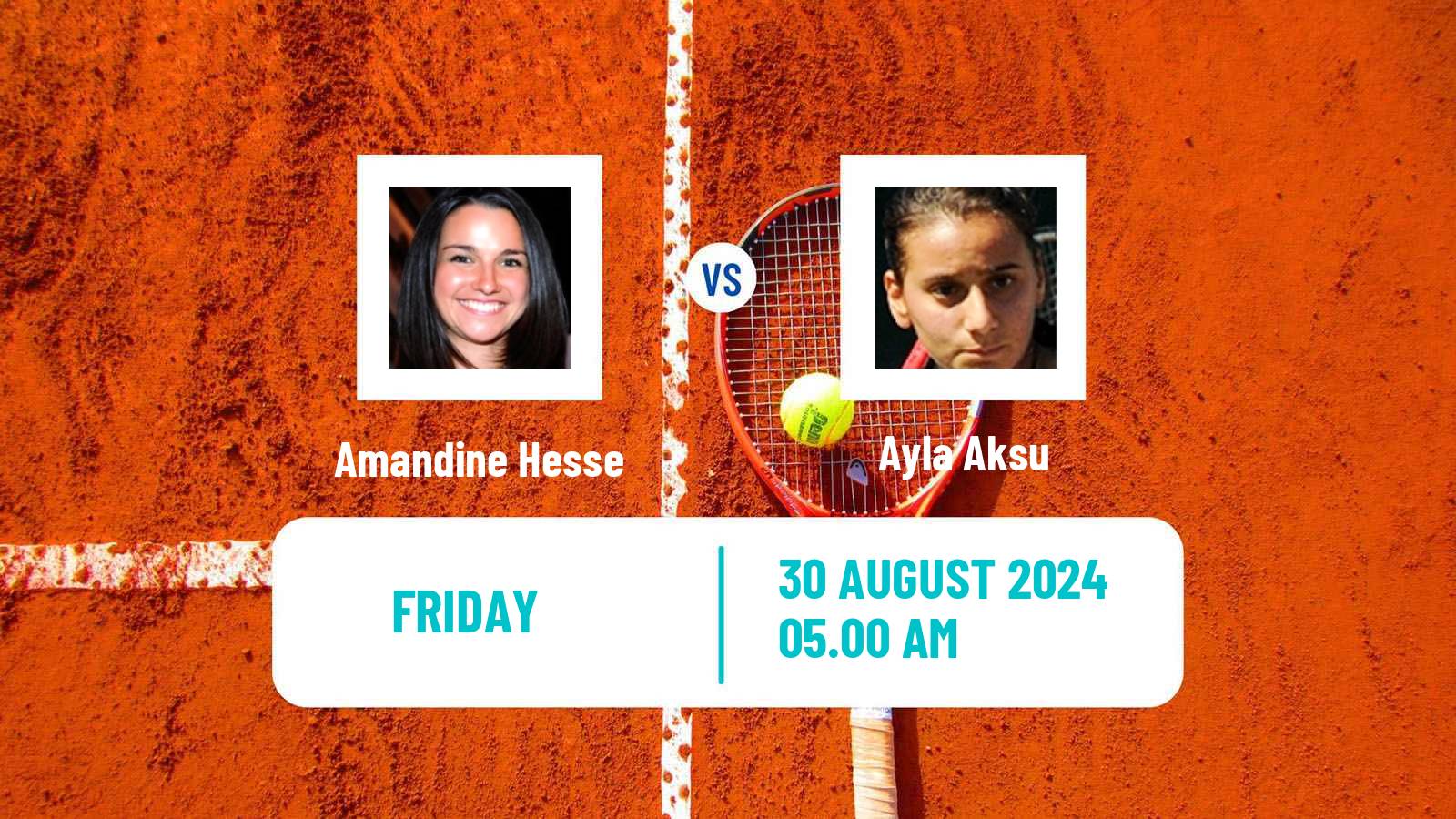 Tennis ITF W35 Collonge Bellerive Women Amandine Hesse - Ayla Aksu