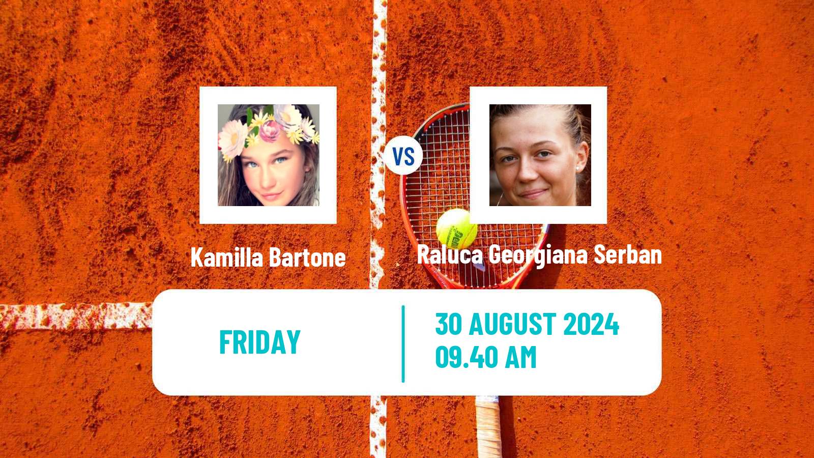 Tennis ITF W50 Meerbusch Women Kamilla Bartone - Raluca Georgiana Serban