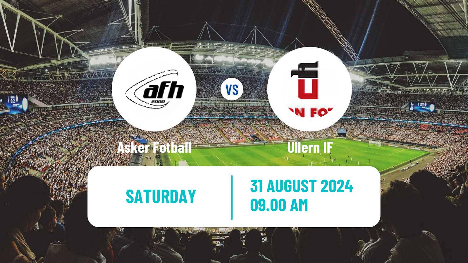 Soccer Norwegian Division 3 - Group 3 Asker Fotball - Ullern