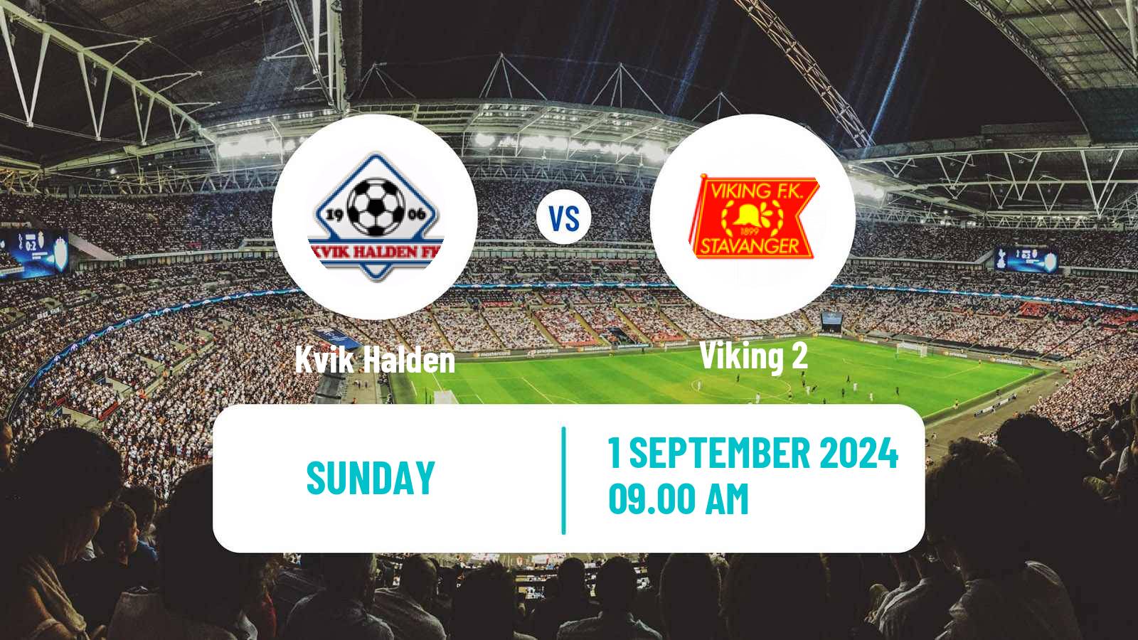 Soccer Norwegian Division 2 - Group 1 Kvik Halden - Viking 2