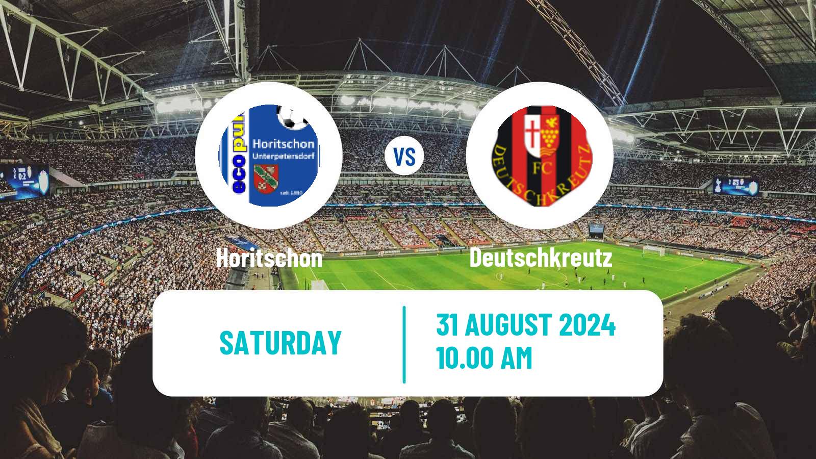 Soccer Austrian Landesliga Burgenland Horitschon - Deutschkreutz