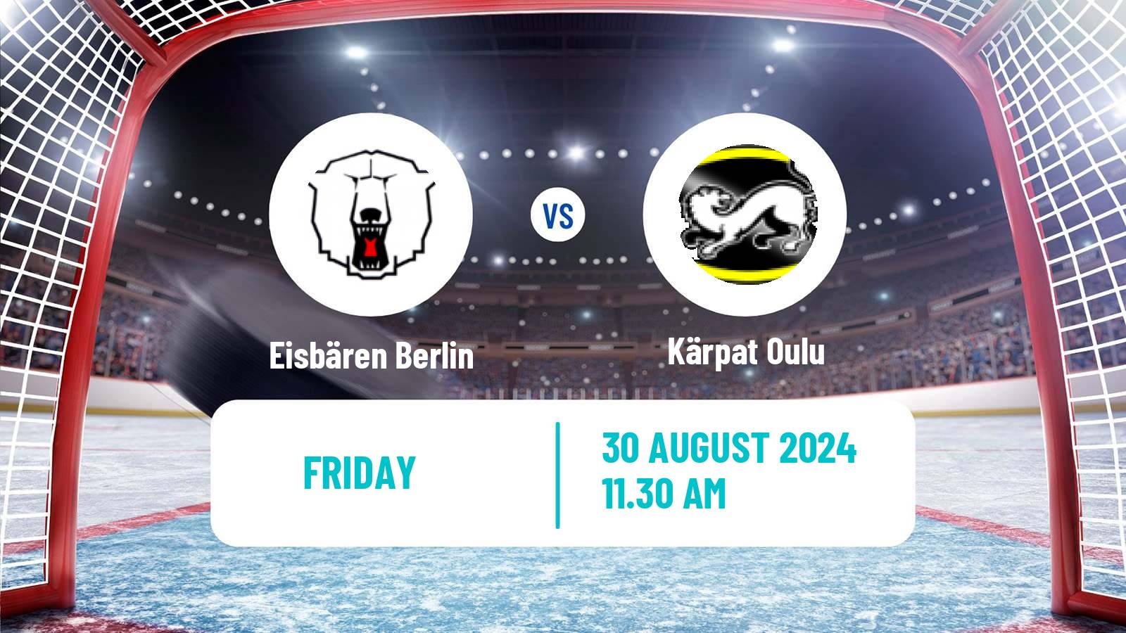 Hockey Club Friendly Ice Hockey Eisbären Berlin - Kärpät