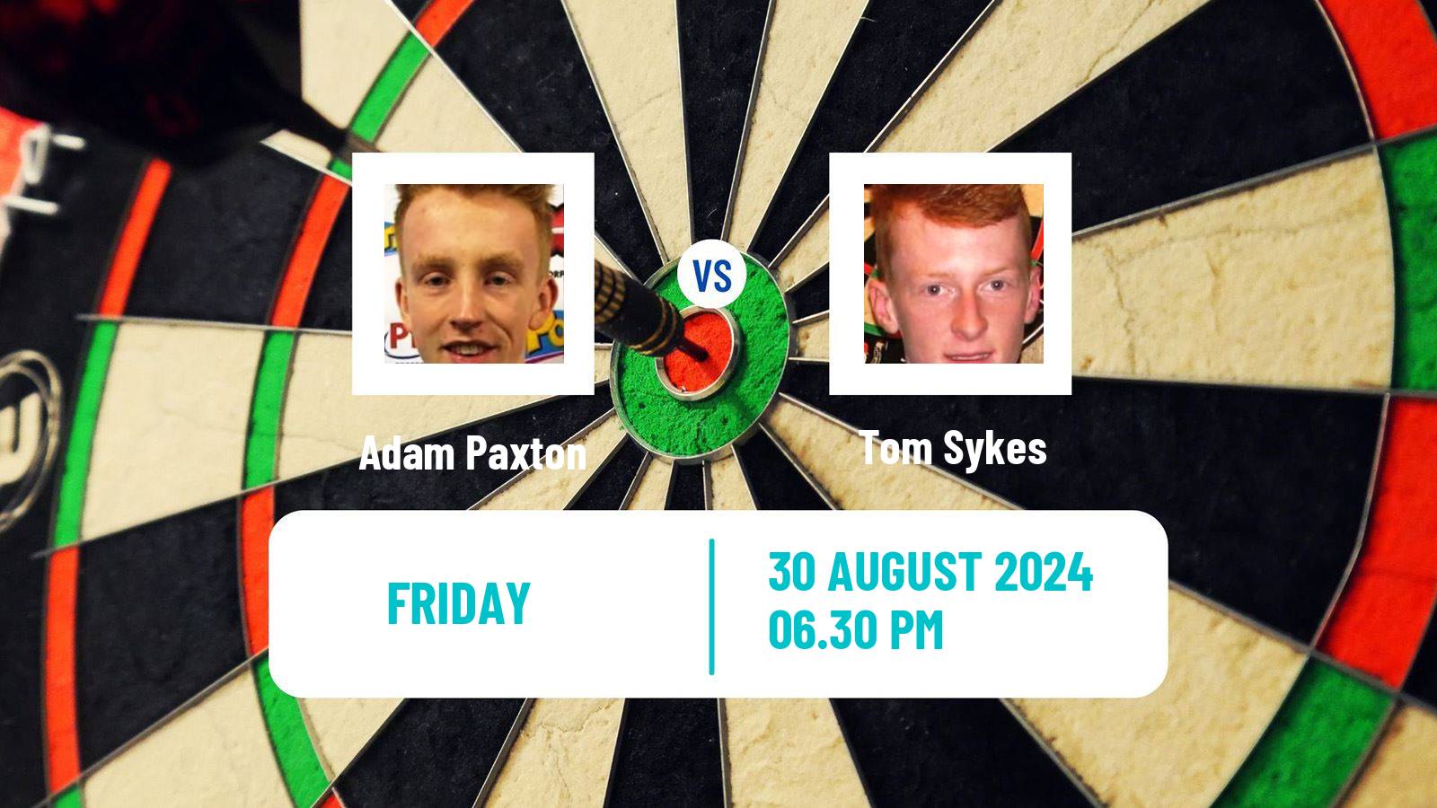 Darts Modus Super Series Adam Paxton - Tom Sykes